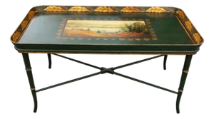 Vintage Painted Tray Coffee Table