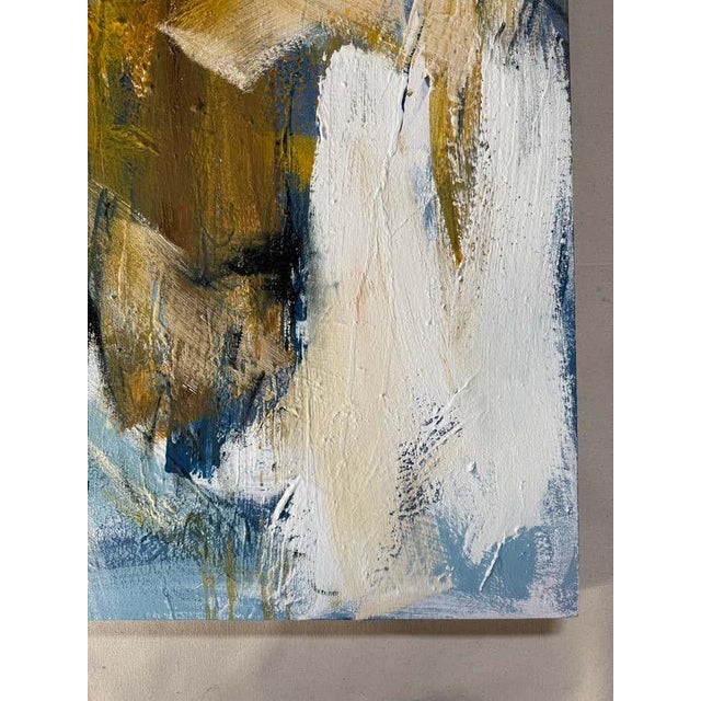 Mirtha Moreno Oil on Canvas Painting Titled “AbEx Yellow Series 114” 24 x 36 2025 For Sale - Image 10 of 12