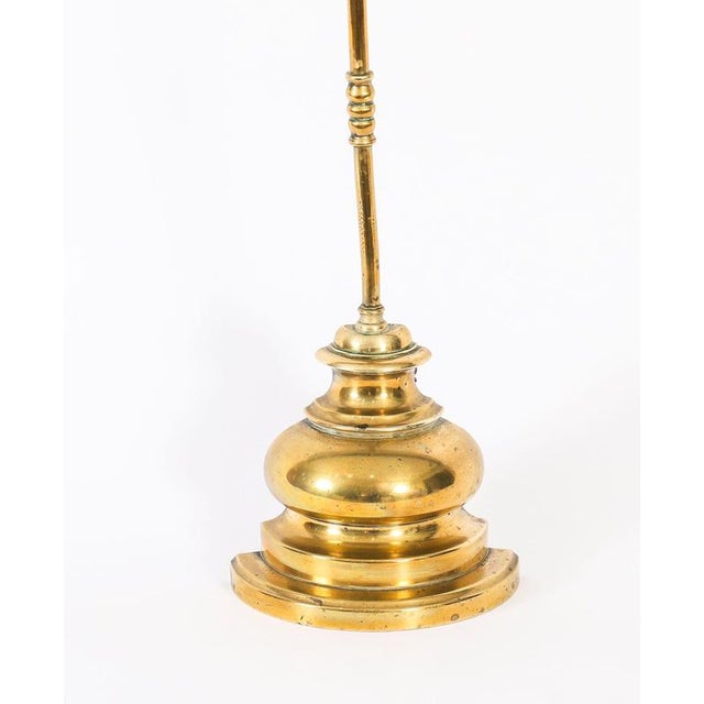 Antique Victorian Brass Door Stop, 1800s For Sale - Image 10 of 15