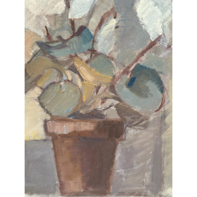 Billi Danielsson, Flowers in Pot, 1978, Oil on Canvas, Framed For Sale - Image 4 of 18