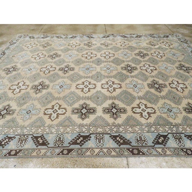 Galerie Shabab Collection Mid-20th Century Handmade Turkish Anatolian Room Size Carpet For Sale - Image 4 of 7