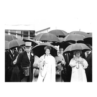 1966 Queen Elizabeth Equestrian Photograph For Sale