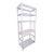 This stunning vintage rattan etagere is a timeless piece that blends coastal charm with classic sophistication. With a...
