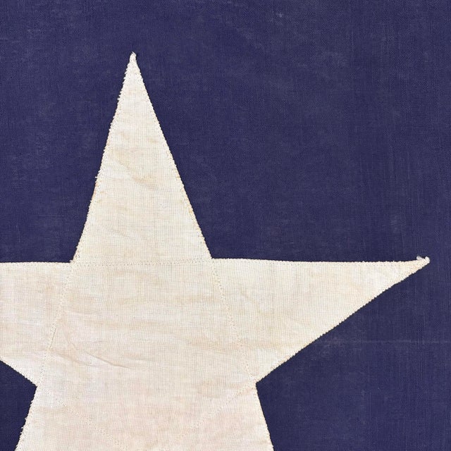 American Vintage Cotton State Flag of Texas With Sewn Star For Sale - Image 3 of 5