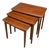 Vintage Teak Nesting Tables by Richard Hornby, 1960s, Set of 3 For Sale