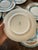 Vintage Crown Staffordshire Lyric Tunis Blue Fine Bone China Plates - Set of 10 For Sale - Image 9 of 12