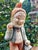 Vintage Concrete Garden Gnome with Weathered Polychrome Paint, 1950s For Sale - Image 10 of 13