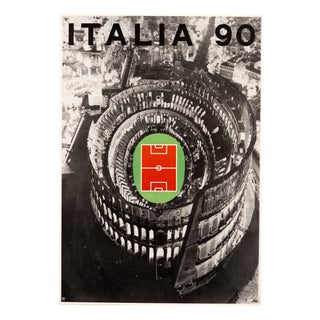 Italian Original Poster by Alberto Burri, 1990 For Sale