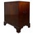Wood Small Antique Early 20th Century Campaign Chest of Drawers For Sale - Image 7 of 12