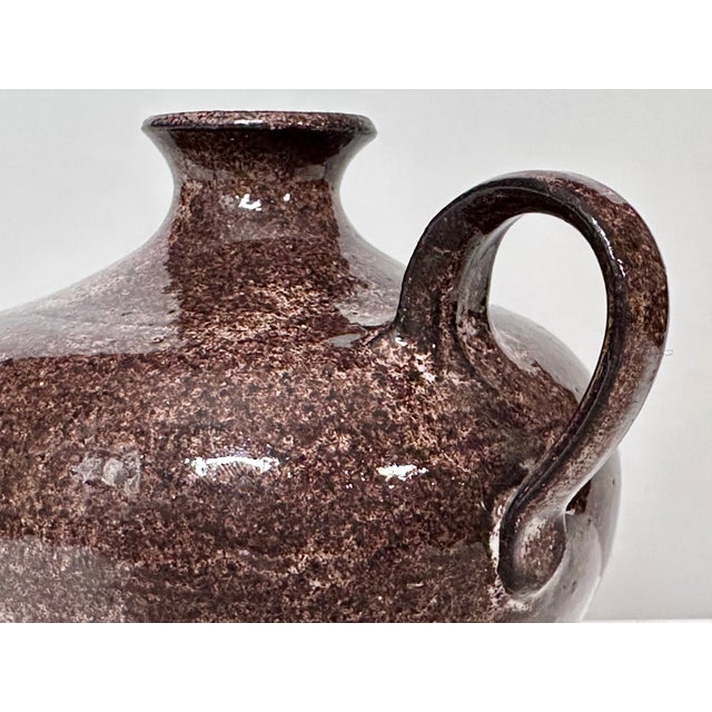Studio Ceramic Art Jug and Vase from Elli & Walter Serocka, Germany, 1970s, Set of 2 For Sale - Image 9 of 18