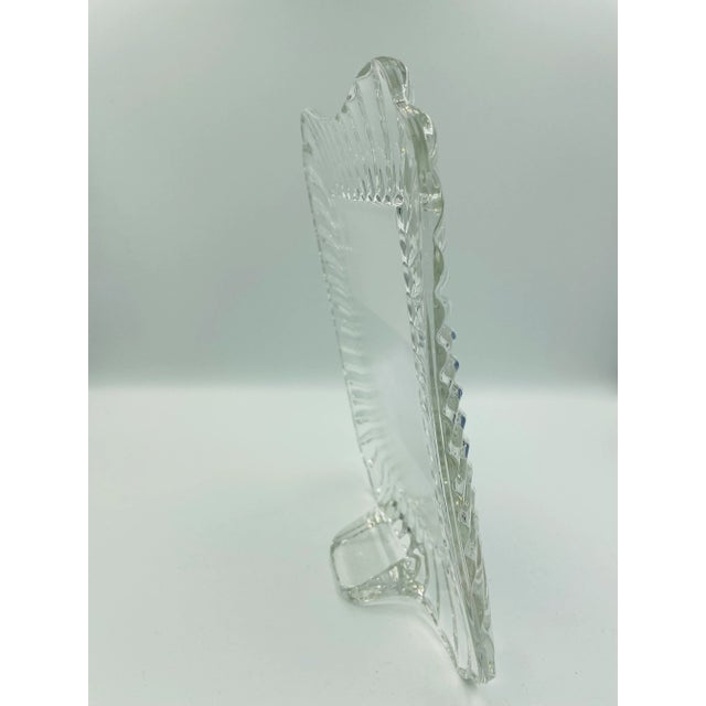 1990s 1990s Marquis by Waterford Crystal "Easton" Pattern Photo Frame For Sale - Image 5 of 10