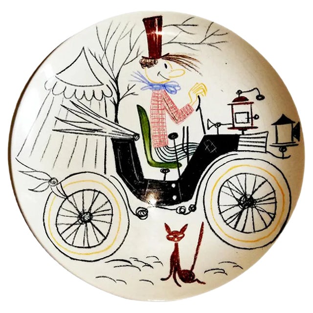 Mid-Century Italian Ceramic Tableware from Quadrifoglio, 1958 For Sale