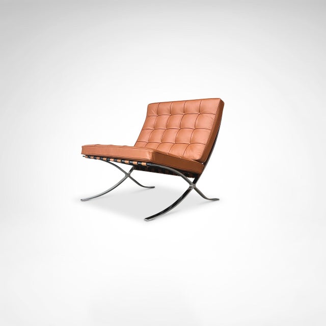 Barcelona MR90 Lounge Chair by Mies Van Der Rohe for Knoll, 2000s For Sale - Image 10 of 10