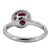 Late 20th Century Late 20th Century AGL Certified Burma Ruby Ring, Size 6.75 For Sale - Image 5 of 5