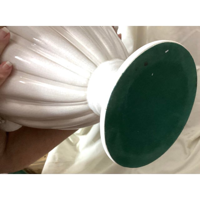 1960s White Ceramic Italian Blanc De Chine Fruit Topiary Centerpiece For Sale In West Palm - Image 6 of 11