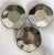 Early 20th Century Vintage Mercury Glass Tea/Coffee Set - Set of 12 For Sale - Image 5 of 8