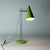 Mid-Century Modern Czechoslovakian Green Table Lamp in Metal by Lidokov, 1960s For Sale - Image 3 of 14