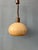 Vintage Beige Acrylic Glass Mushroom Pendant Lamp For Sale - Image 6 of 11