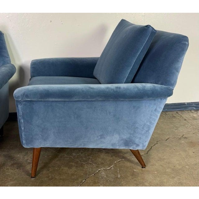 Mid-Century Modern A Pair of Mid-Century Modern Lounge Chairs Designed by Folke Ohlsson For Sale - Image 3 of 15