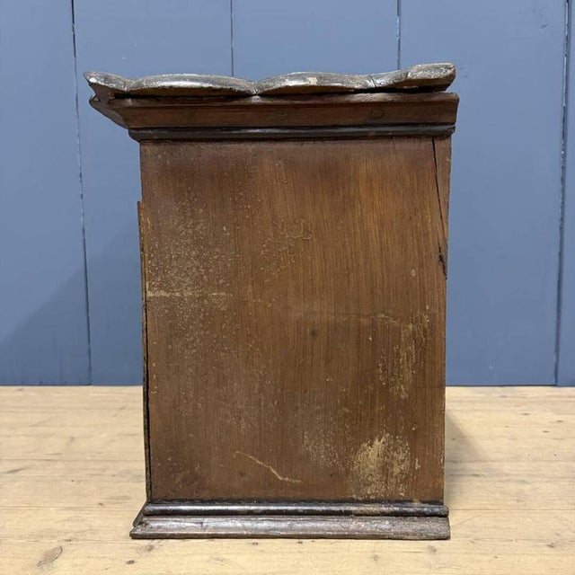 Antique Painted Wooden Chest of Drawers For Sale - Image 11 of 14