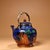 Traditional Late 20th Century Cloisonné Enamel "Two Immortals" Teapot With Figural Scenes For Sale - Image 3 of 9