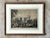 Beige Vintage Framed Architectural Print For Sale - Image 8 of 12