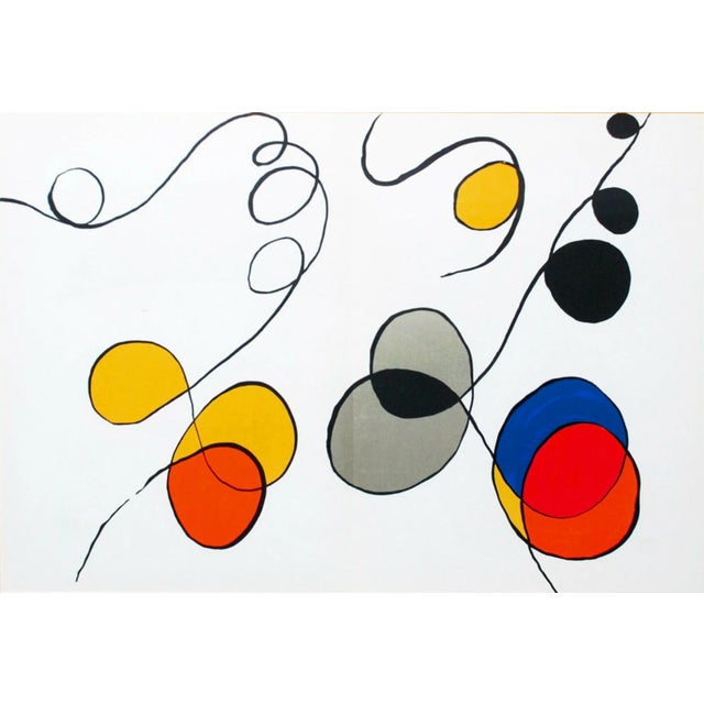 Artist: Alexander Calder Country: USA Title: Untitled – DM54173d Medium: Original Lithograph Marks: Not signed, not...