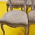 5-piece dove grey chairs from the early 1900s height: 93 width: 47 depth: 44 seat height: 42 additional information style:...