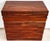 3 Piece MCM Solid Exotic Wood Bachelor Chest & Nightstands Bedroom Suite For Sale - Image 4 of 18