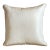 Cream Dupioni Silk Pillow For Sale