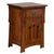Mission Style Solid Quarter Sawn Oak Keyhole Nightstand For Sale In Chicago - Image 6 of 7