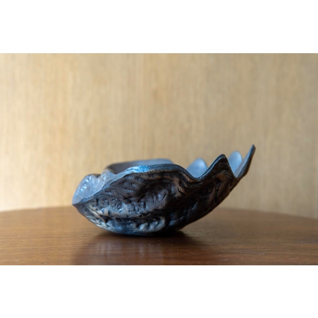 Vintage Iron Shell Dish For Sale - Image 4 of 9