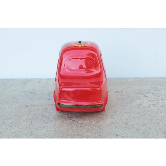 Mid 20th Century Mid 20th Century Bertoncello Italian Car Piggy Bank For Sale - Image 5 of 9