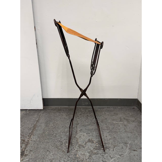 Wrought Iron Book + Music Stand, Antique For Sale In San Francisco - Image 6 of 12