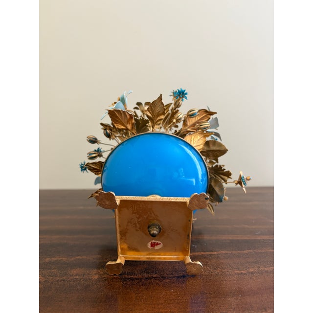 Blue Jane Hutcheson for Gorham Enamel Flowers Fleurs Des Siècles, Circa 1970s For Sale - Image 8 of 8