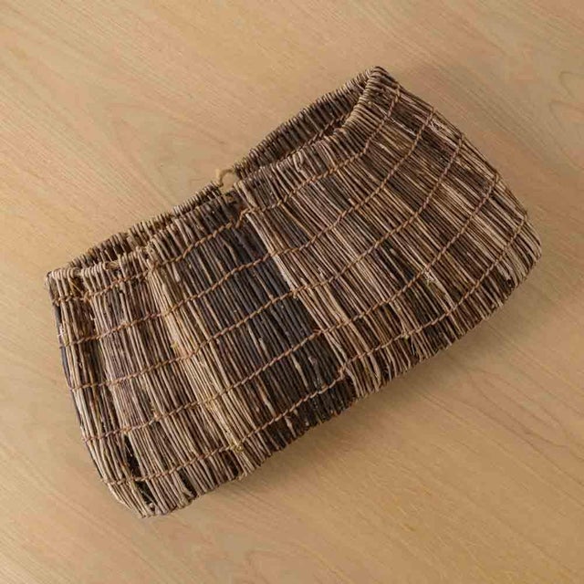 Antique Japanese Shoi Kago Basket, Early 20th Century For Sale - Image 10 of 11