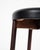 Bar Stool in Rosewood & Black Leather, 1970s For Sale - Image 3 of 8