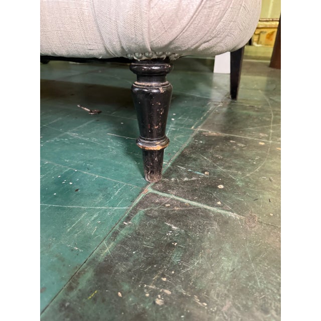 19th Century Napoleon III Tufted Corner Banquet Sofa For Sale In New York - Image 6 of 6