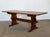 Mid-Century Scandinavian Modern Rustic Pine Trestle Dining Table, 1940s For Sale - Image 11 of 11