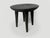 Contemporary Andrianna Shamaris Minimalist Charred Round Side Table For Sale - Image 3 of 5