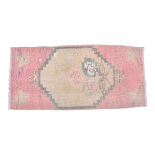 Mid 20th Century Mini Yatık Weave Rug For Sale