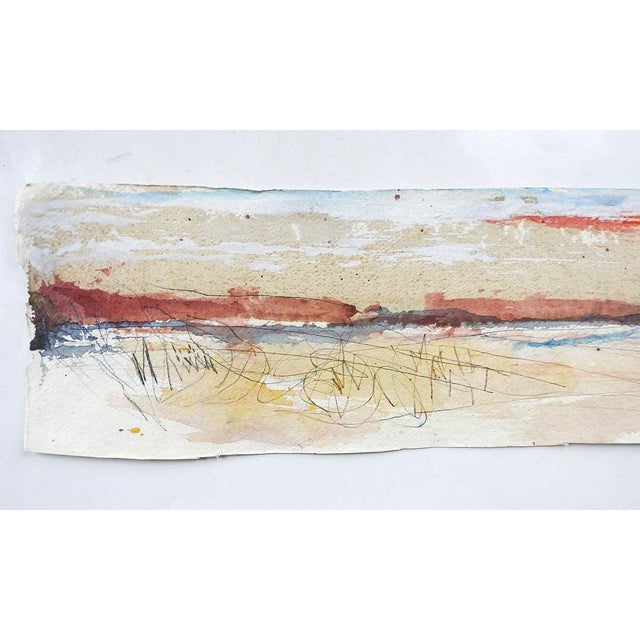 Abstract 2008 George Turner Abstract Coastal Beach Sunset Painting For Sale - Image 3 of 4