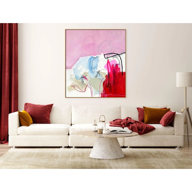 Edition: Unique, Unframed. Acrylic, Oil Pastel And Charcoal On Canvas Artwork exclusive to IdeelArt. This artwork will be...