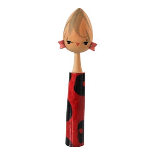 Vintage Japanese Kokeshi Doll For Sale
