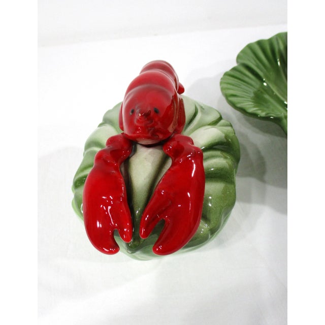 Mid-Century Modern Lobster Sauce Serving Dishes by Brad Keeler California Pottery For Sale - Image 3 of 12