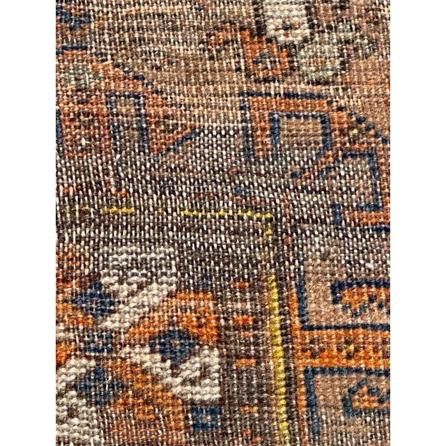 Antique Distressed Shiraz Rug, 1890s For Sale - Image 14 of 18