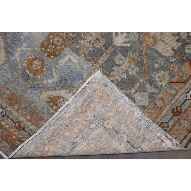 Zabihi Collection Persian Malayer Accent Size Rug For Sale In New York - Image 6 of 8