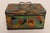 1930s Art Deco Bauhaus Geometric Decorative Tin Box With Brass Handle For Sale - Image 5 of 18