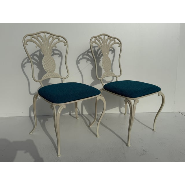 Brown Jordan 1960s Set of Punapple Patio Table Chairs Style of Brown Jordan For Sale - Image 4 of 12