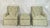 English 1980s Pair of "Colefax" Swivel Lounge Chairs & Ottoman Made in the Usa by Pearson For Sale - Image 3 of 18